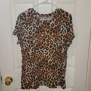 VS PINK - leopard shirt